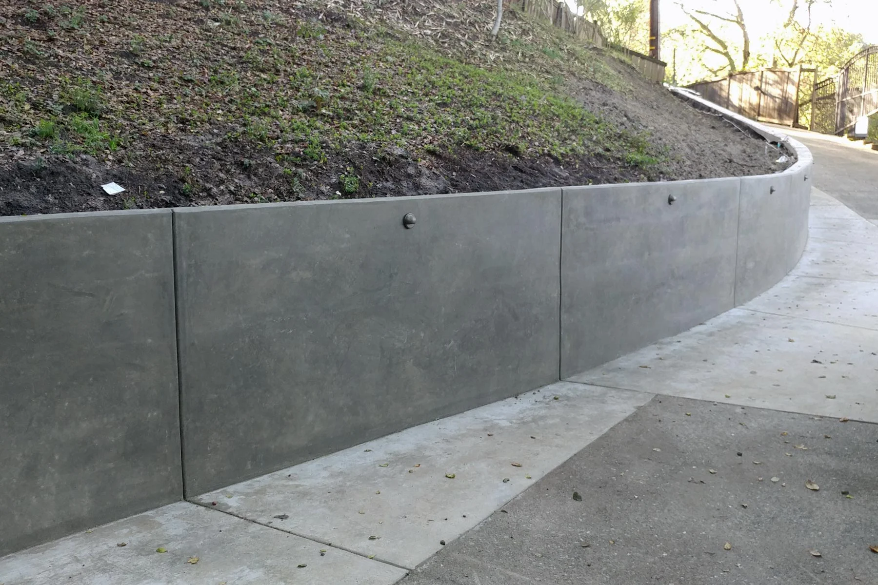 Retaining Wall Construction