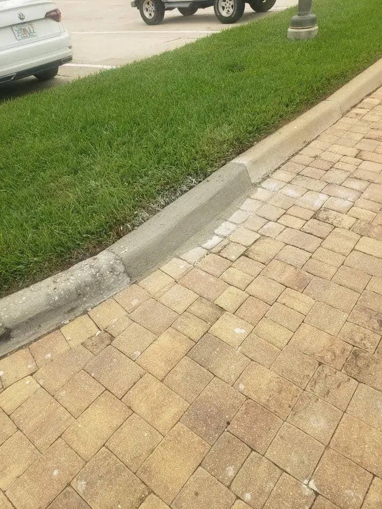 Parking Lot Repairs and Curbing for Green Hammer Concrete in Palm Bay, Florida