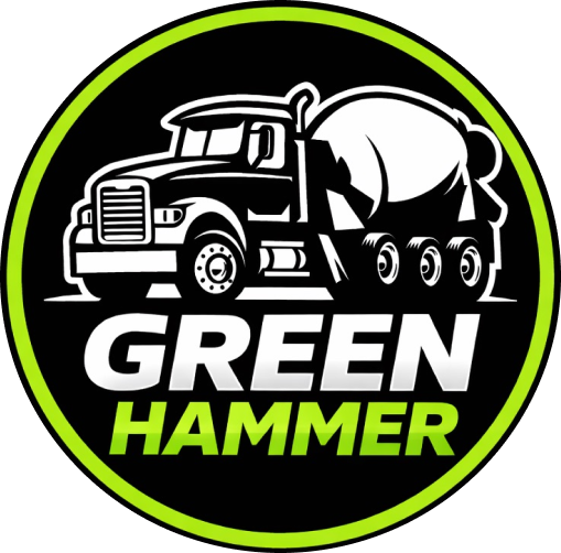 Green Hammer Concrete logo